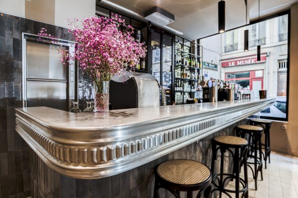 Custom pewter bar top Europe